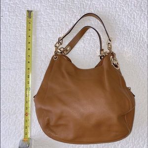Michael Kors Brown Leather Satchel Purse